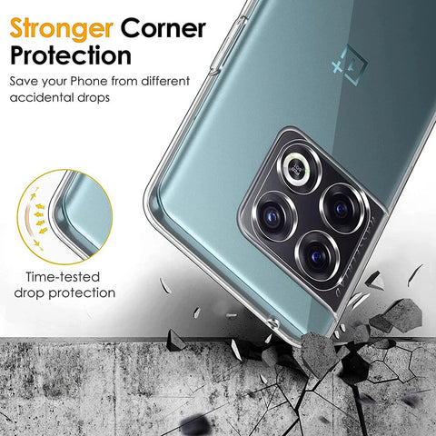 Case For OnePlus 10 Pro Ultra Slim Transparent TPU Clear Back Skin Phone Cover