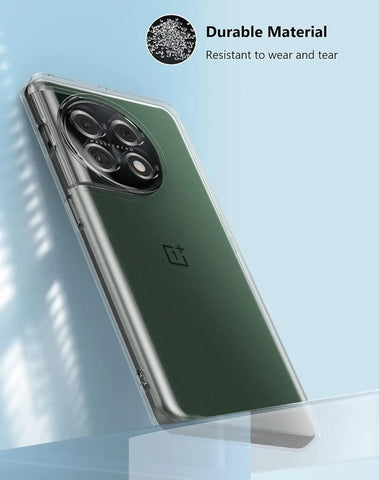 Ultra Slim Case For OnePlus 11 Transparent TPU Clear Back Skin Phone Cover