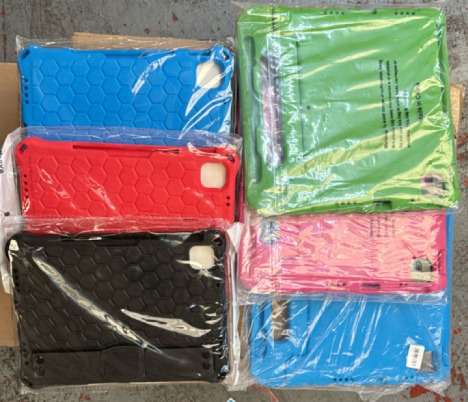 50x JOBLOT Mix Kids Shockproof Case For iPad Pro 11 1st 2nd 3rd 4th Handle Cover