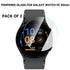 Pack Of 2 Tempered Glass For Samsung Galaxy Watch FE 40MM Screen Protector