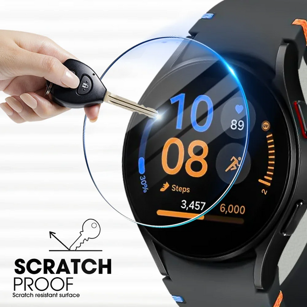 Pack Of 2 Tempered Glass For Samsung Galaxy Watch FE 40MM Screen Protector