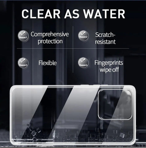 For Motorola Edge 40 Clear Case Shockproof Soft TPU Silicone Slim Phone Cover-UK