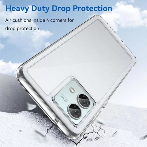 For Motorola Edge 40 Neo Case Slim Clear Silicone Shockproof Gel Phone Cover