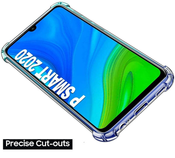 Case For Huawei P Smart Silicone Soft Shockproof Thick TPU Protective Cover- UK