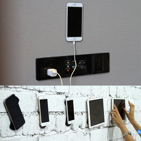 Fixate Gel Pad Sticky Anti Slip Nano Rubber Sticker Multi functional Phone Stand