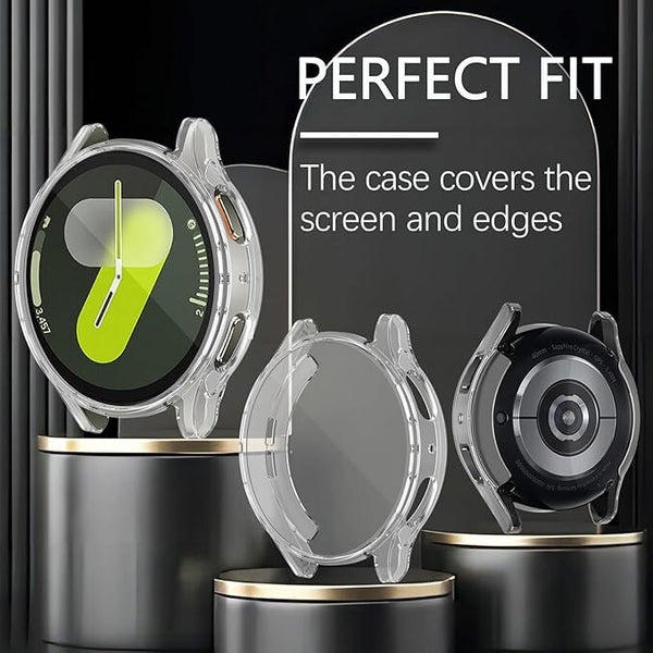 Case for Samsung Galaxy 7 40 44mm Soft TPU Clear Silicon Screen Protector Cover