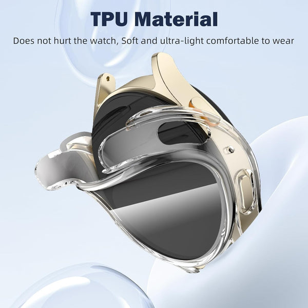 Case for Samsung Galaxy 7 40 44mm Soft TPU Clear Silicon Screen Protector Cover