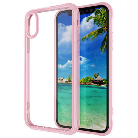 Ultra Thin Clear Bumper Case Flexible Soft TPU Gel Cover For Apple iPhone X, XS