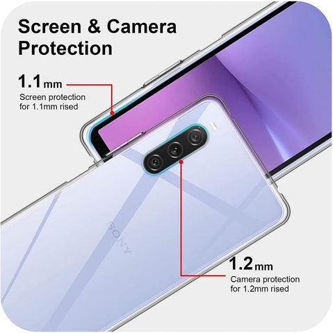 Case for Sony Xperia 10 V CLEAR TPU GEL Transparent Shockproof Ultra Thin Cover