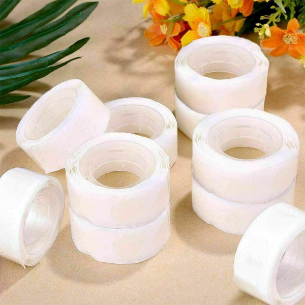 Clear Dots Tape Double Sticky 100 Adhesive Sided Sticker DIY Balloon Decoration