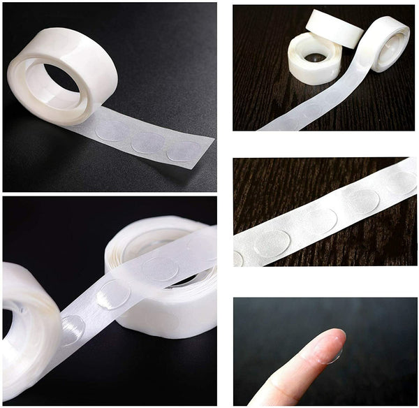 Clear Dots Tape Double Sticky 100 Adhesive Sided Sticker DIY Balloon Decoration