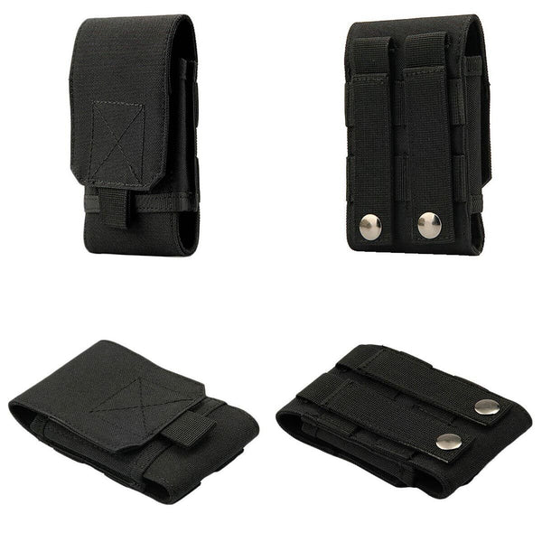 For Vivo Y12 Y20 Y30 Y31 Y70 Army Tactical Holster Pouch Bag Holder Belt Cover