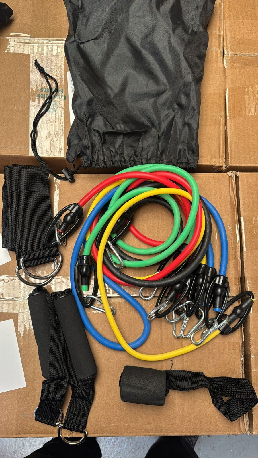 50x Resistance Bands For Gym Workout Fitness Tube Clearance JOBLOT Wholesale