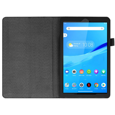 For Lenovo Tab M8 2nd Gen Case Leather Magnetic Stand Cover Or Tempered Glass