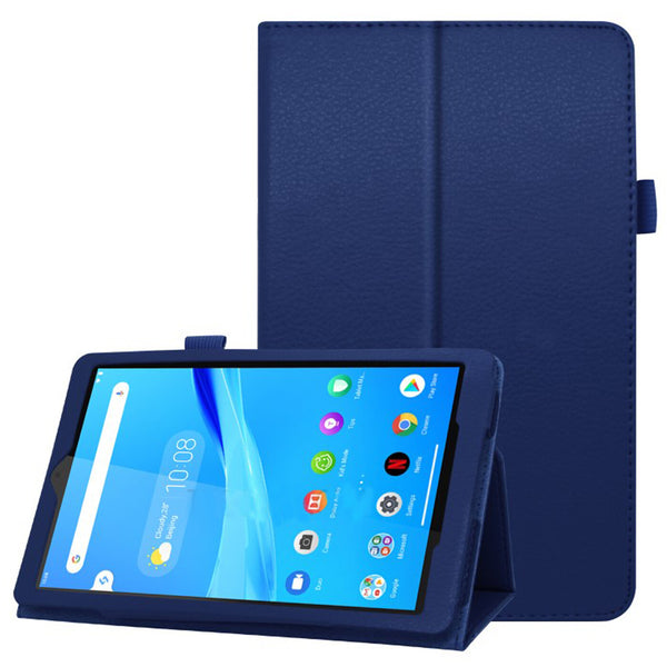 For Lenovo Tab M8 2nd Gen Case Leather Magnetic Stand Cover Or Tempered Glass