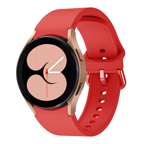 For Samsung Galaxy Watch 6 Classic Band 40 43 44 47mm Sport Silicone Gel Strap