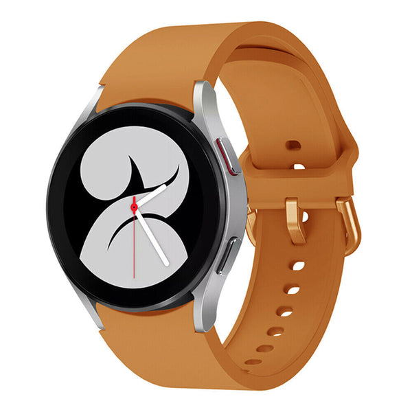 For Samsung Galaxy Watch 6 Classic Band 40 43 44 47mm Sport Silicone Gel Strap