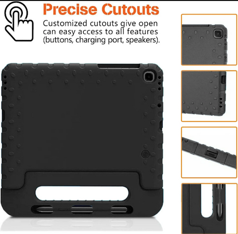 Kids Case For Galaxy Tab S6 Lite 10.5 P610 P615 EVA Foam Shockproof Stand Cover