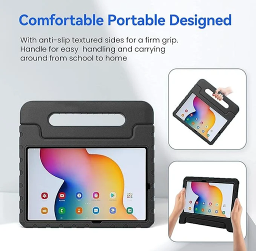 Kids Case For Galaxy Tab S6 Lite 10.5 P610 P615 EVA Foam Shockproof Stand Cover