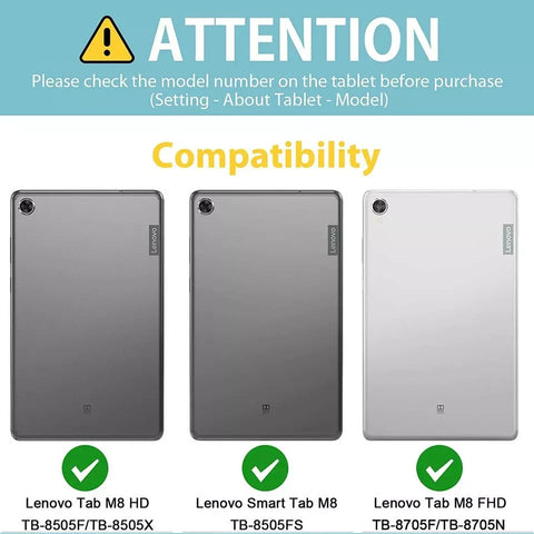 Case For Lenovo Tab M8 (HD) 2nd Gen TB-8505 KIDS Shockproof EVA Foam Cover Stand