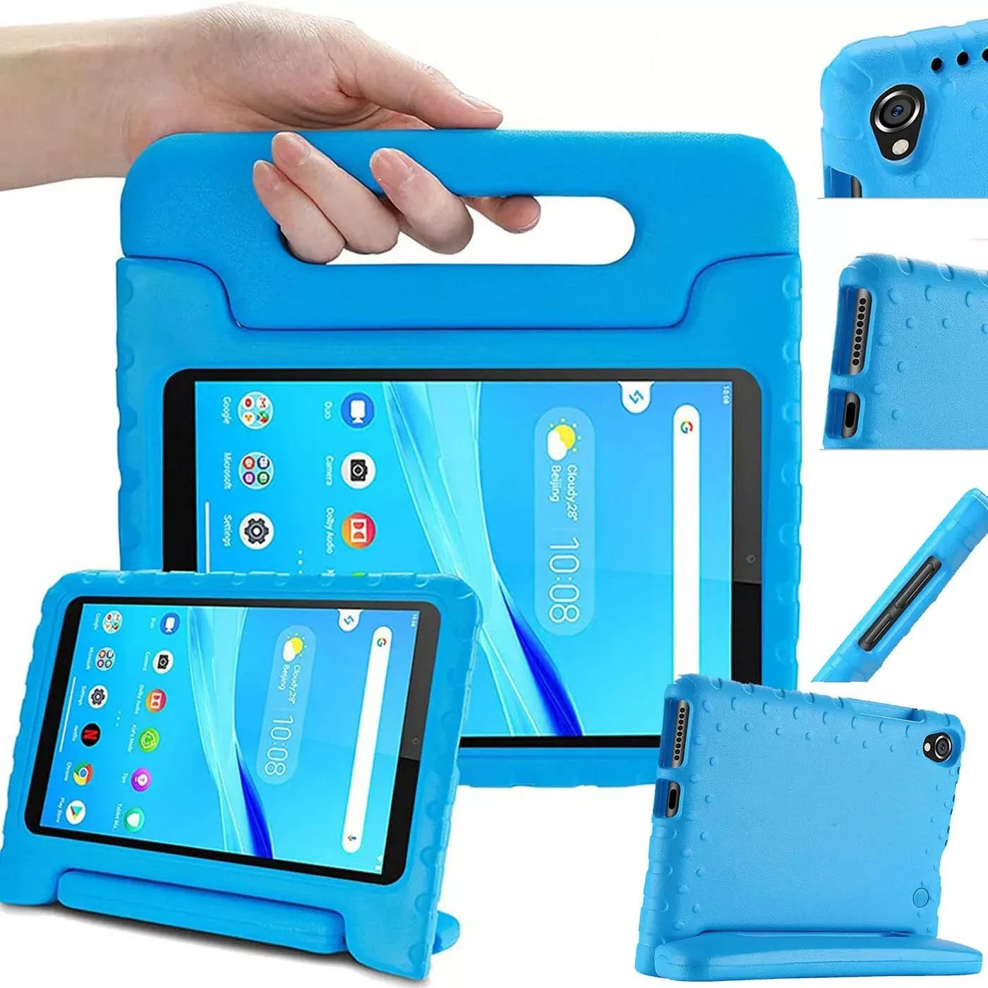 Case For Lenovo Tab M8 (HD) 2nd Gen TB-8505 KIDS Shockproof EVA Foam Cover Stand