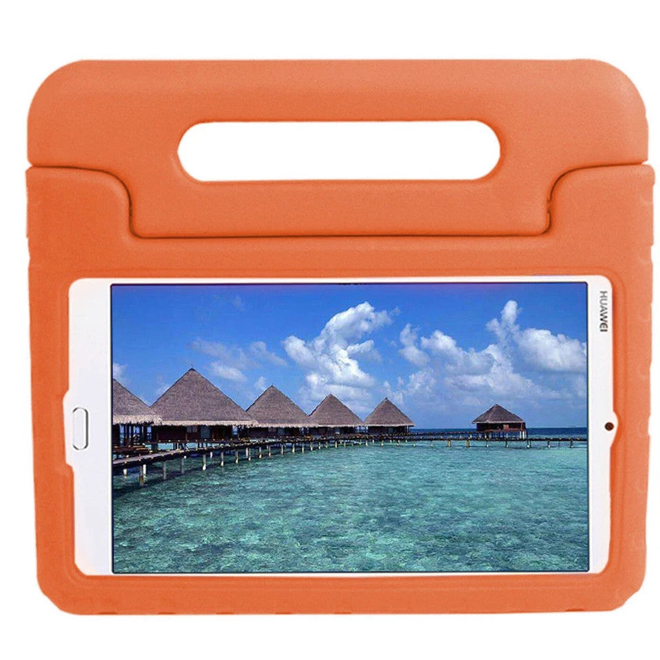 Kids Case For Huawei MediaPad M3 Lite 8 Eva Shockproof Foam stand Orange Cover