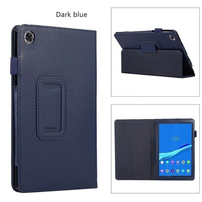 For Lenovo Tab M8 4th Gen TB-300FU / XU Case Leather Magnetic Stand Book Cover