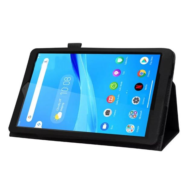 For Lenovo Tab M8 2nd Gen 2019 Case Leather Magnetic Slim Folio Stand Blue Cover
