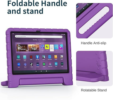 For Amazon Kindle Fire Max 11 (2023) EVA Foam Kids Case Shockproof Handle Cover