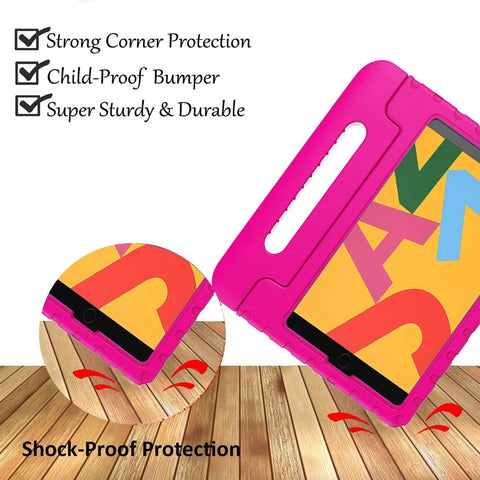 For iPad Pro 2017 10.5 inch Handle Case EVA Foam Kids Shockproof Stand Cover