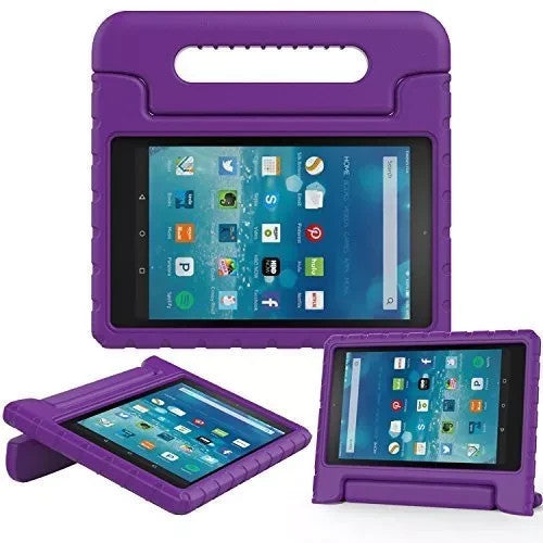Kids Case For Amazon Fire HD 8 2024 12th Gen EVA Foam Shockproof Handle Cover-UK