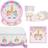 Unicorn Birthday Party Supplies Girls Children Tableware Decorations Balloons UK