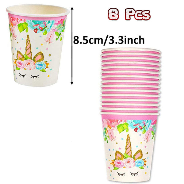 Unicorn Birthday Party Supplies Girls Children Tableware Decorations Balloons UK