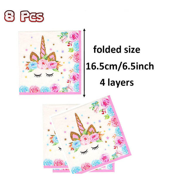 Unicorn Birthday Party Supplies Girls Children Tableware Decorations Balloons UK