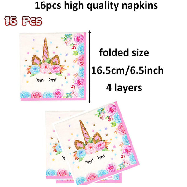 Unicorn Birthday Party Supplies Girls Children Tableware Decorations Balloons UK