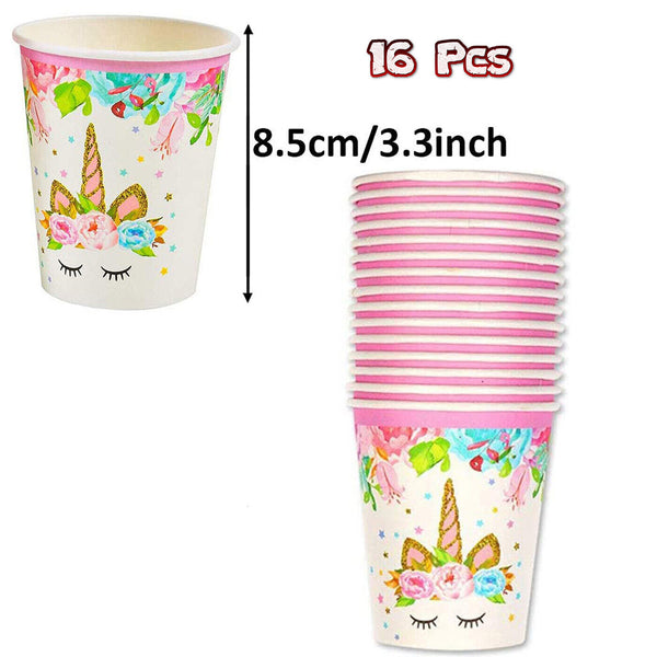 Unicorn Birthday Party Supplies Girls Children Tableware Decorations Balloons UK
