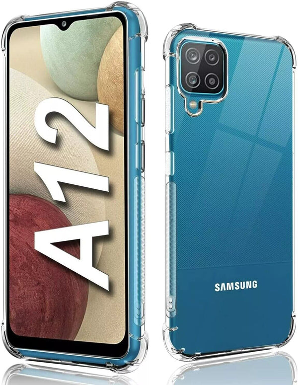 Case For Samsung Galaxy A12 5G Clear ShockProof Thick TPU Slim Silicone Cover