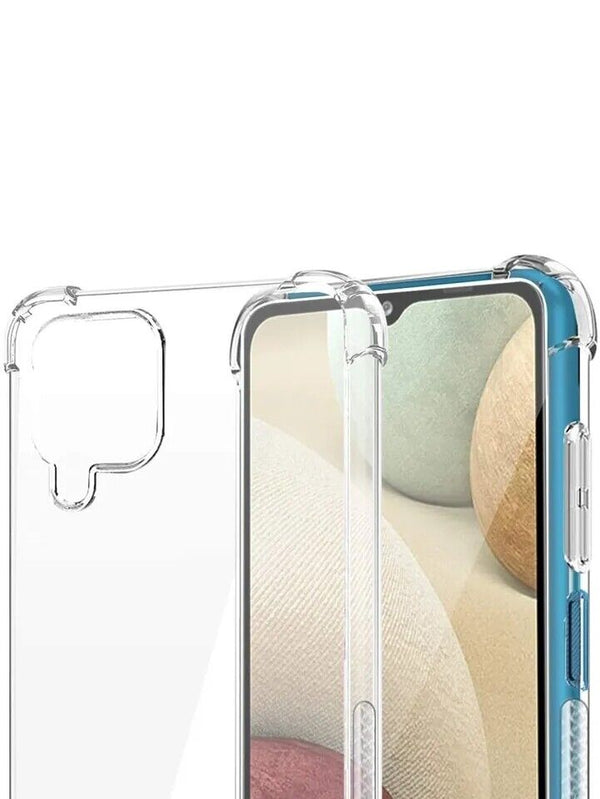 Case For Samsung Galaxy A12 5G Clear ShockProof Thick TPU Slim Silicone Cover
