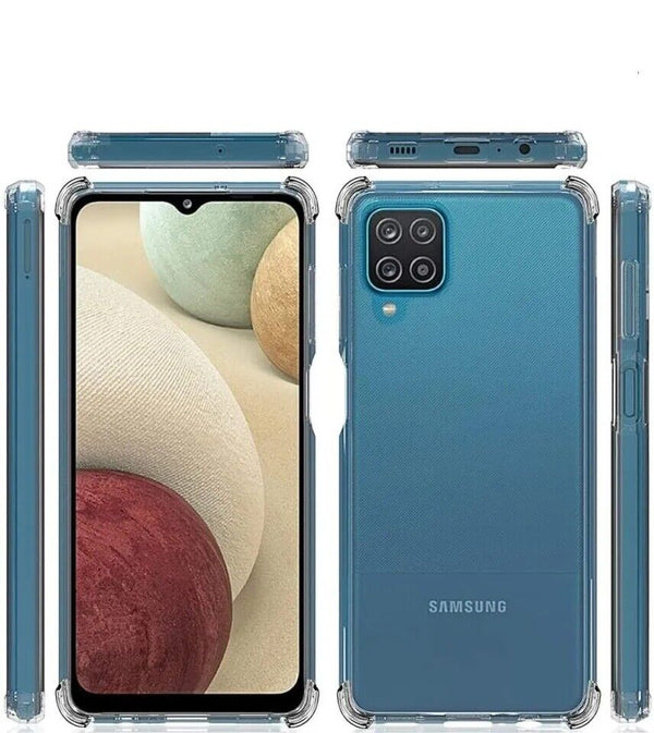Case For Samsung Galaxy A12 5G Clear ShockProof Thick TPU Slim Silicone Cover