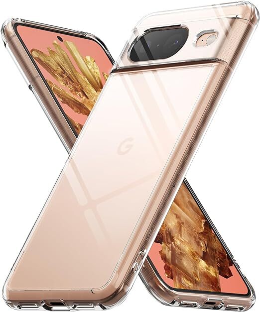 Clear Case For Google Pixel 8 8A Pro Shockproof Soft TPU Silicone Slim Cover