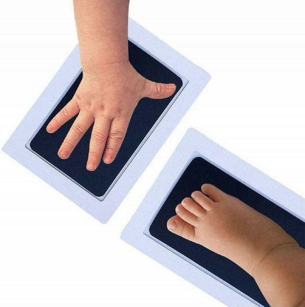 Baby Hand and Footprint Kit - Baby Safe Ink Pads Paw Print Kit Non Toxic Gift UK