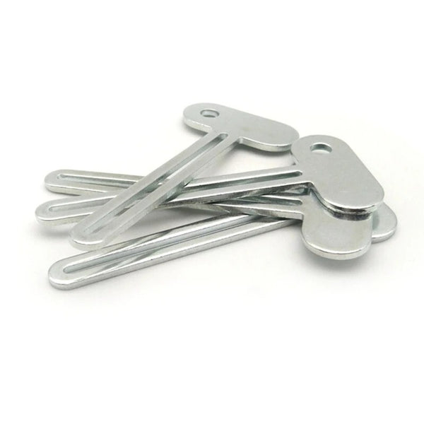 6X Metal Tube Toothpaste Squeezer Keys Metal Roller Hair Dye Dispenser Home Tool