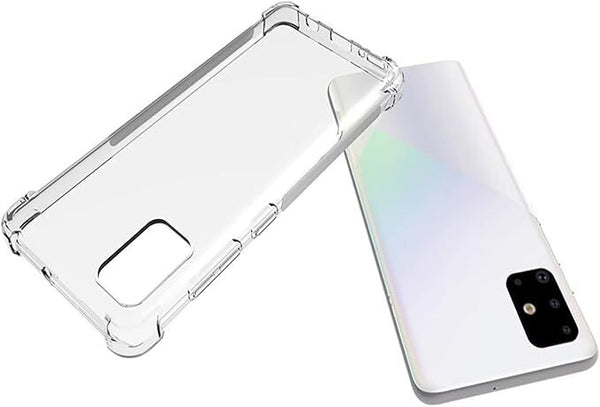 For Samsung Galaxy A51 5G Clear Case ShockProof Thick TPU Silicone Cover