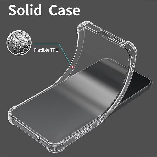 For Samsung Galaxy A51 5G Clear Case ShockProof Thick TPU Silicone Cover