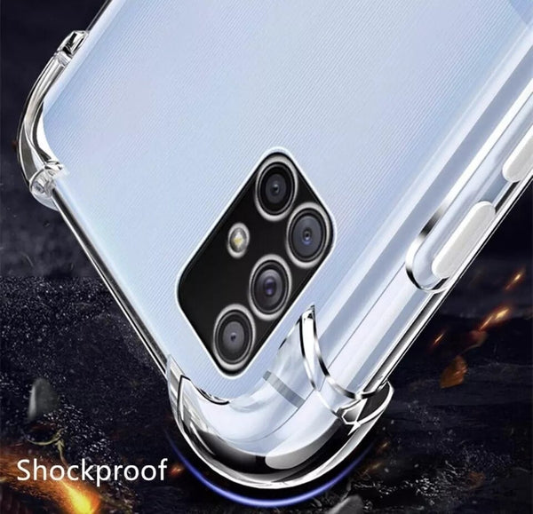 For Samsung Galaxy A71 2019 Clear Case ShockProof Thick TPU Slim Silicone Cover