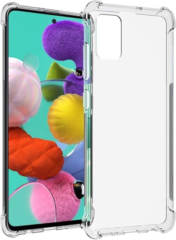 For Samsung Galaxy A51 5G Clear Case ShockProof Thick TPU Silicone Cover