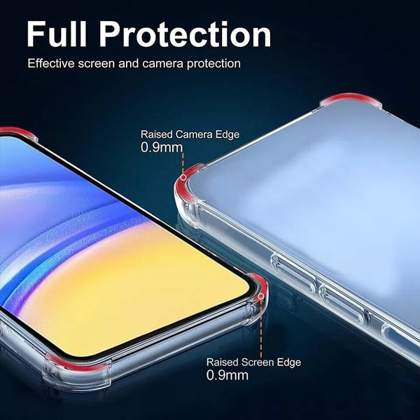 Clear Case For Galaxy S24 Ultra Plus Shockproof  Bumper Thick TPU Silicone Cover