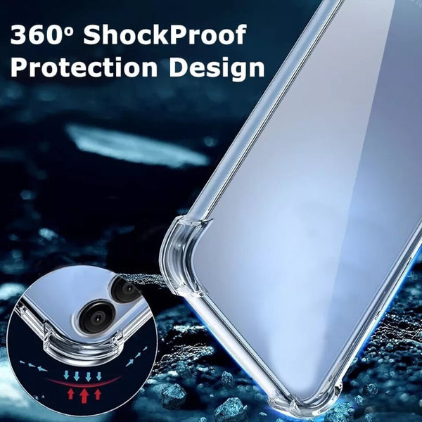 Clear Case For Galaxy S24 Ultra Plus Shockproof  Bumper Thick TPU Silicone Cover