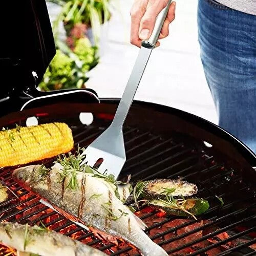 Stainless Steel BBQ Grill Tool Set Outdoor Utensil Cooking Cutlery Kit with Case