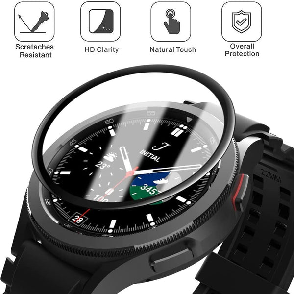 9D Tempered Glass Screen Protector For Samsung Galaxy Watch 3 41mm Cover UK